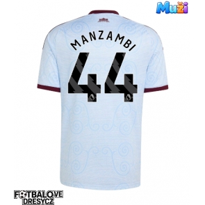 Aston Villa Johan Manzambi #44 Alternativní Dres 2026-27 Krátký Rukáv